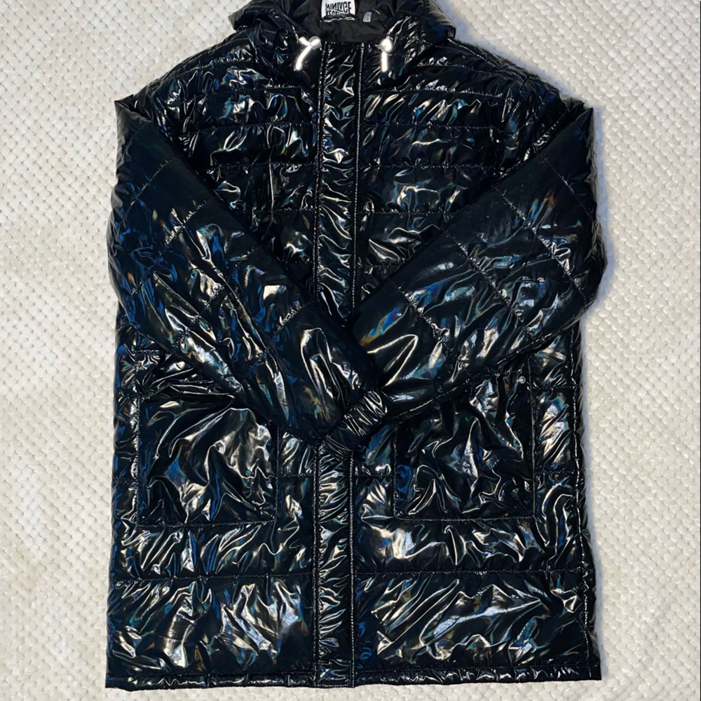 Reclaimed Vintage Shiny Puffer